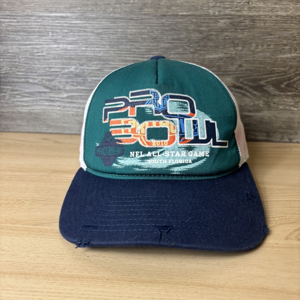 NFL Pro Bowl Hat Cap Snap Back Trucker Mesh NFL Football Reebok